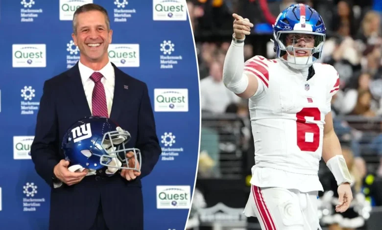 Jaxson Dart tells The Post why he's fired up for John Harbaugh