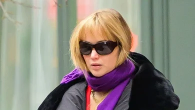 Jennifer Lawrence Borrows the Pop of Purple Styling Trick From Zoë Kravitz