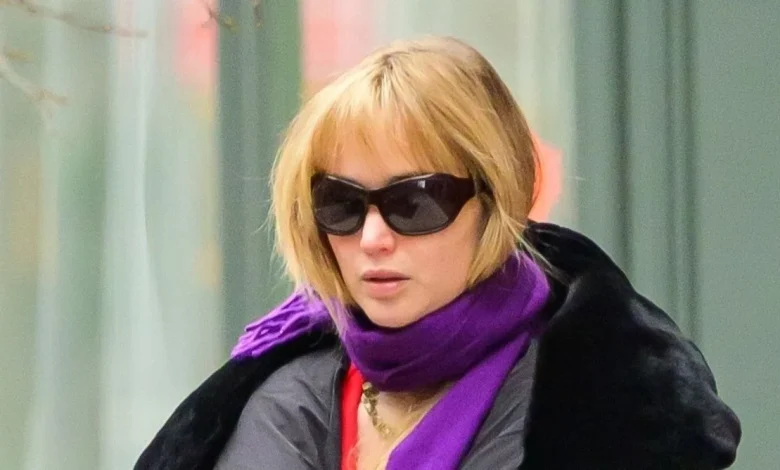 Jennifer Lawrence Borrows the Pop of Purple Styling Trick From Zoë Kravitz