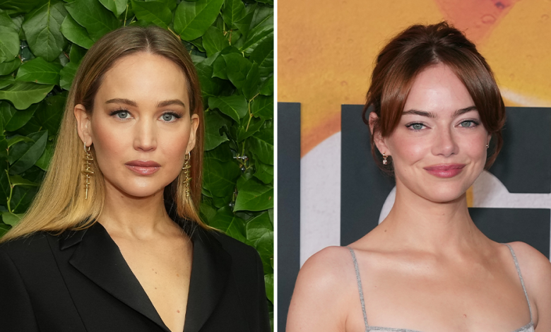 Jennifer Lawrence and Emma Stone Texted After SAG Nominations