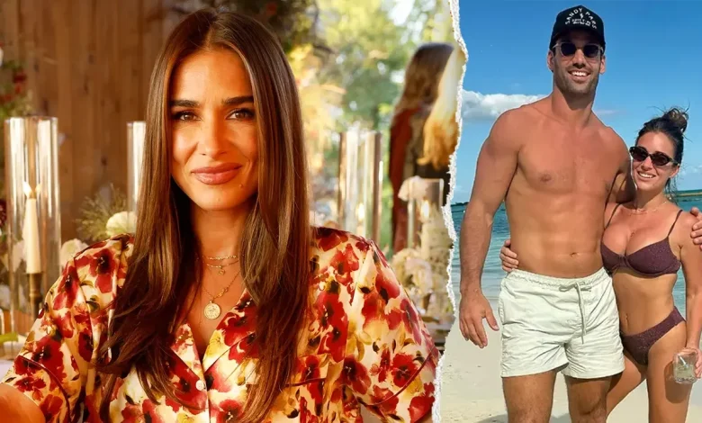 Jessie James Decker shows off toned abs in sparkling bikini from family New Year's celebration