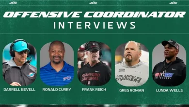 Jets Complete First Round of Interviews for Offensive Coordinator Position