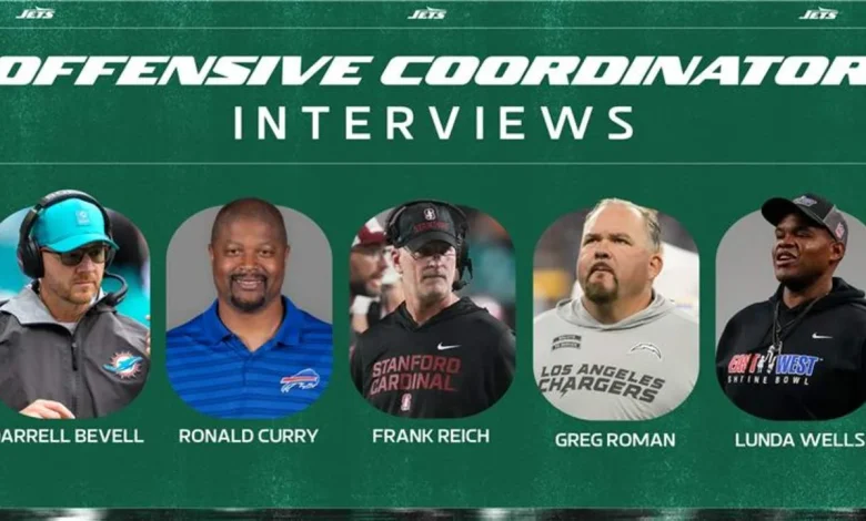 Jets Complete First Round of Interviews for Offensive Coordinator Position