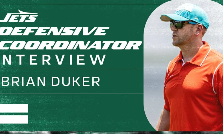 Jets Complete Virtual Interview with Brian Duker for Defensive Coordinator Position