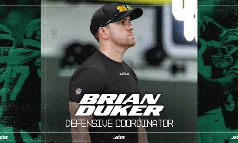 Jets Name Brian Duker Defensive Coordinator
