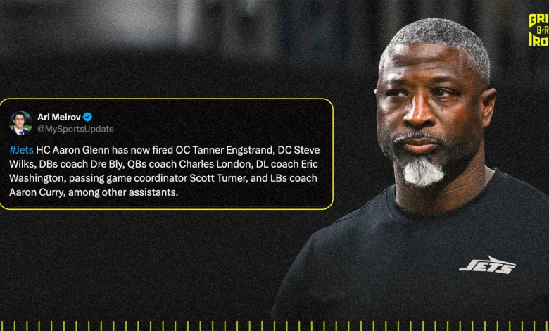 Jets Reportedly Fire Tanner Engstrand, Who Are Aaron Glenn's Top Options to Replace OC?