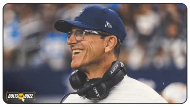 Jim Harbaugh Reacts to Having More NFL Rushing Yards Than Bo Jackson