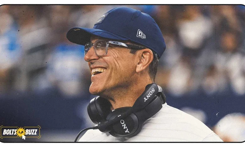 Jim Harbaugh Reacts to Having More NFL Rushing Yards Than Bo Jackson