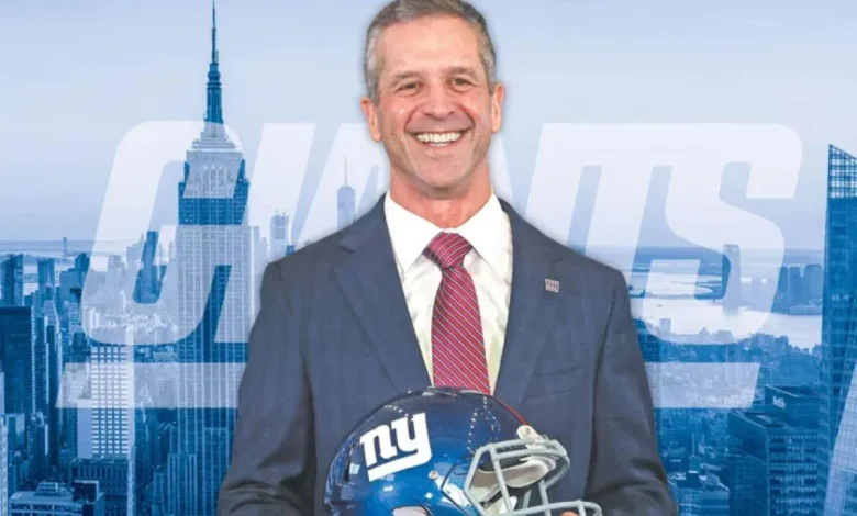 John Harbaugh embracing his gargantuan Giants challenge