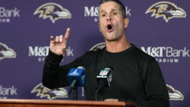 John Harbaugh visiting Giants for first in-person interview today