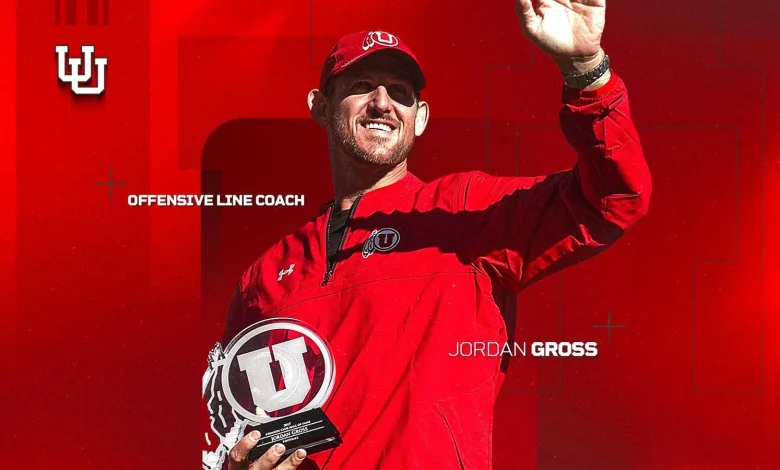 Jordan Gross to Coach Utah’s Offensive Line