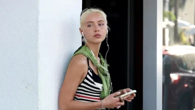 Jude Law’s Daughter Iris Law Spotted Wearing Kim Kardashian’s Split-Toe NikeSkims Shoes