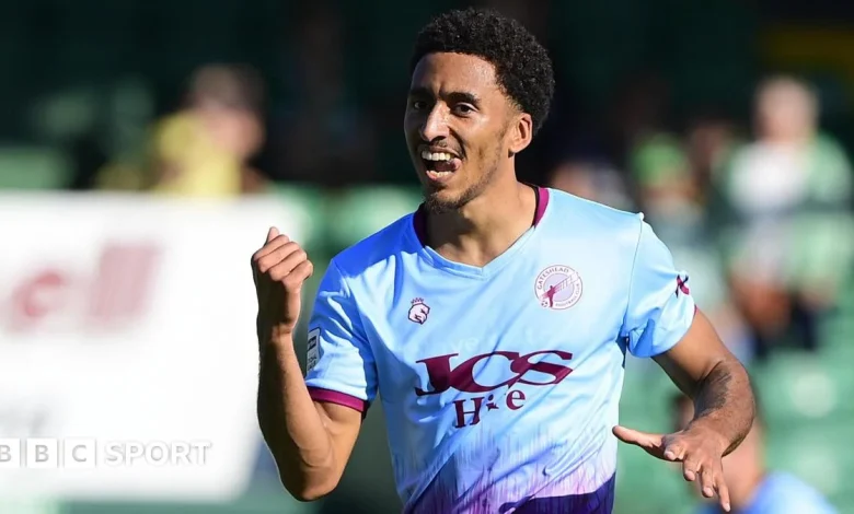 Kain Adom: Burton Albion sign Gateshead forward