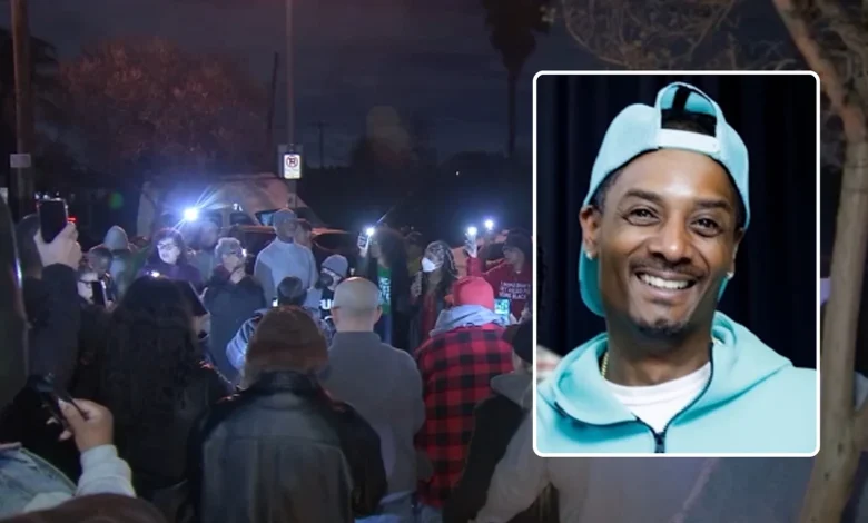 Keith Porter death: Community demands accountability at vigil for father of 2 killed by off-duty ICE agent in Northridge