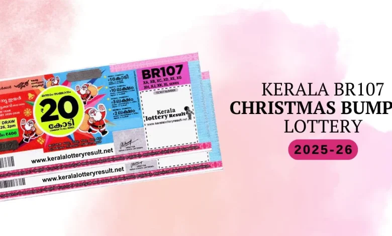 Kerala Lottery BR-107 Christmas New Year Bumper 2025-26 results announced, first prize for XC 138455