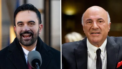 Kevin O'Leary Dishes on Meeting Mamdani at 'Marty Supreme' Premiere