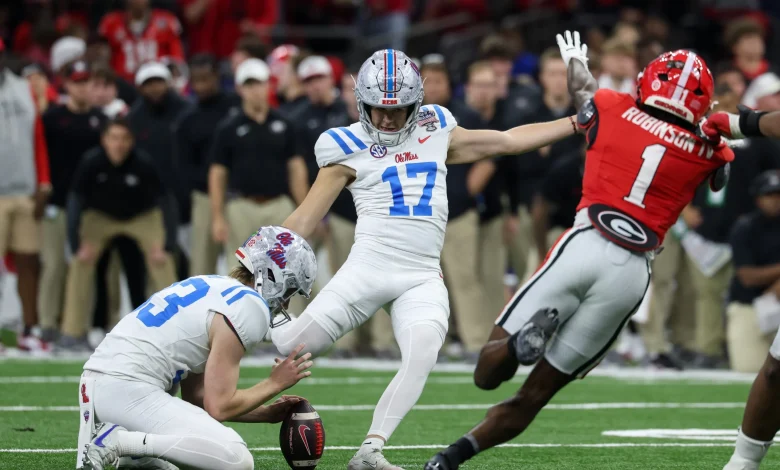 Kicker destaque no College Football é filho de brasileiro e começou no futebol