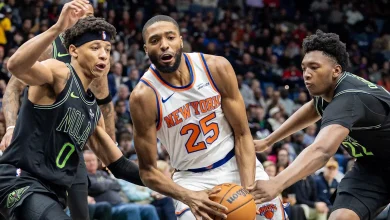 Knicks' Mikal Bridges Suffers Bloody Injury in Win vs. Pelicans