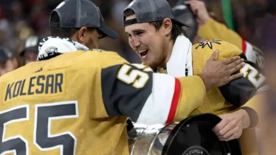 Knights start 1st road trip without ‘close friend’ Zach Whitecloud