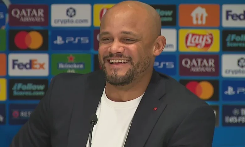 Kompany lacht om NAC-vergelijking Bosz: 'Als het van Peter komt, is het goed bedoeld'