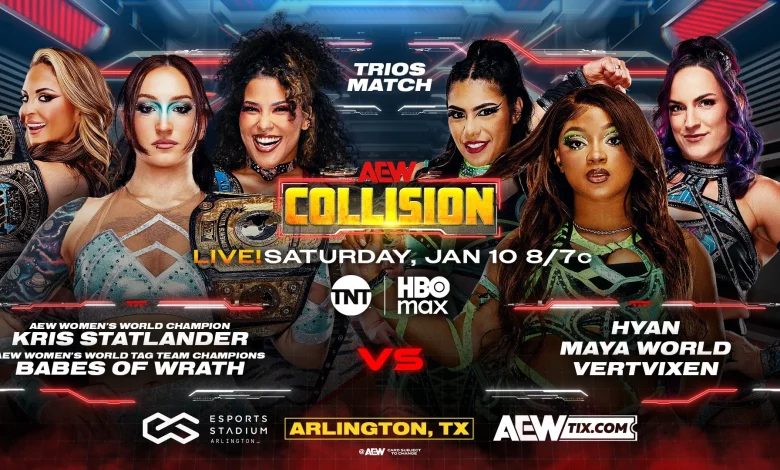 Kris Statlander And Babes Of Wrath to Face Hyan, Maya World, and Vert Vixen On 1/10 AEW Collision