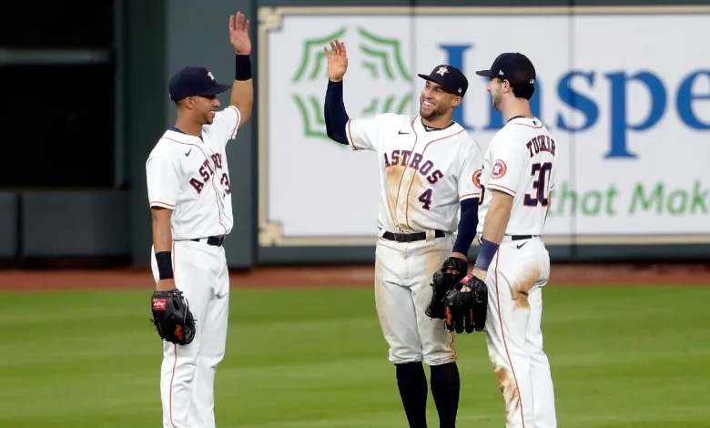 Kyle Tucker, George Springer spotted together at TGL match