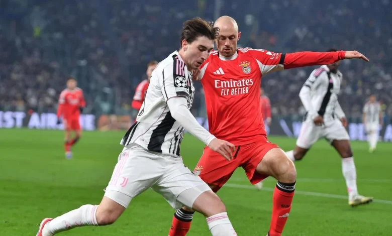 LIVE Juve-Benfica 0-0: doppio miracolo di Di Gregorio e Kelly