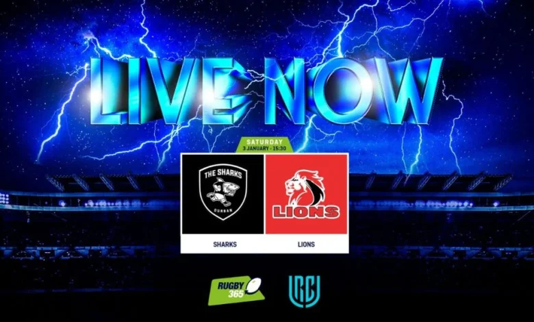 LIVE: Sharks v Lions - URC