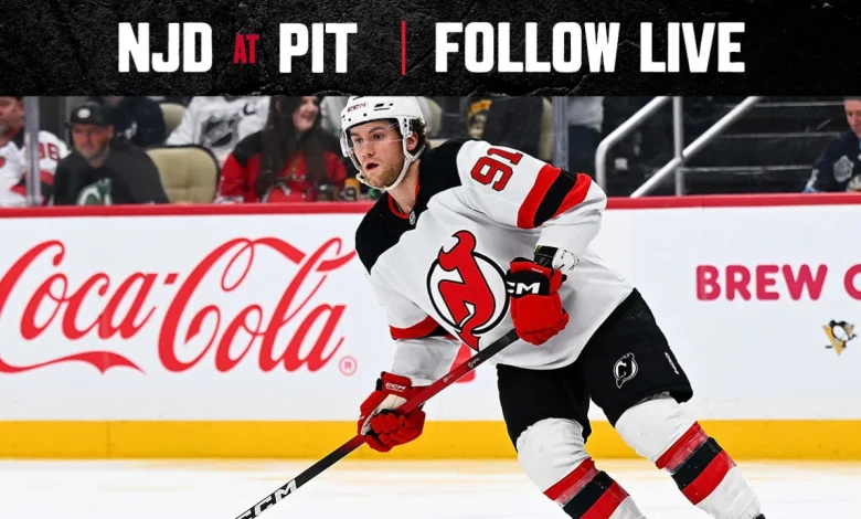LIVE UPDATES: Devils at Penguins
