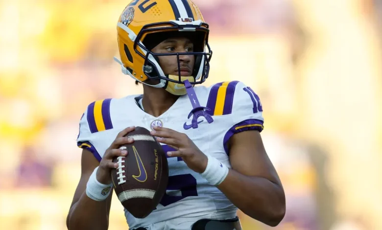 LSU transfer portal QB Colin Hurley commits to Michigan Football