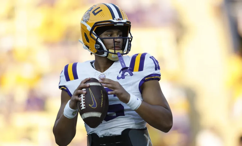 LSU transfer portal QB Colin Hurley commits to Michigan Football
