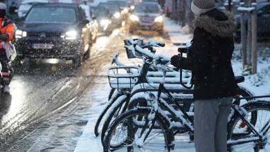 La neige perturbe les transports en France, Royaume-Uni et Pays-Bas