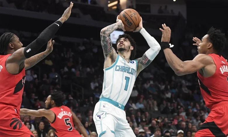 LaMelo Ball is available, but won't start tonight's game vs. the Pacers