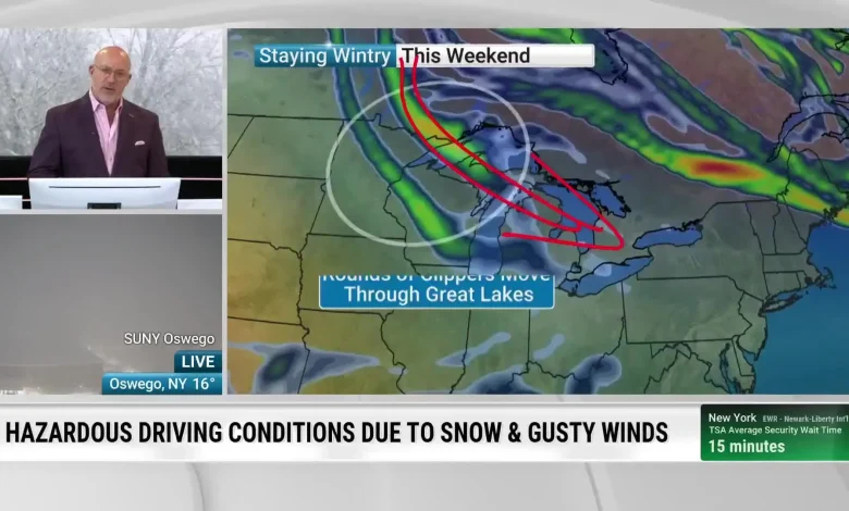 Lake-Effect Snow Continues, Then More This Weekend