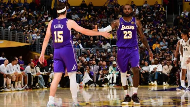 Lakers' LeBron James Reacts to Agent Rich Paul's Comments About Potential Austin Reaves Trade