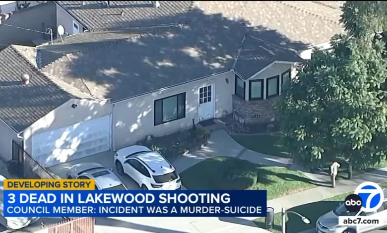 Lakewood murder-suicide: Father fatally shoots wife, youngest daughter before killing himself, officials say