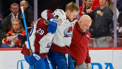 Landeskog out ‘some weeks’ for Avalanche with upper-body injury, status for Olympics unclear