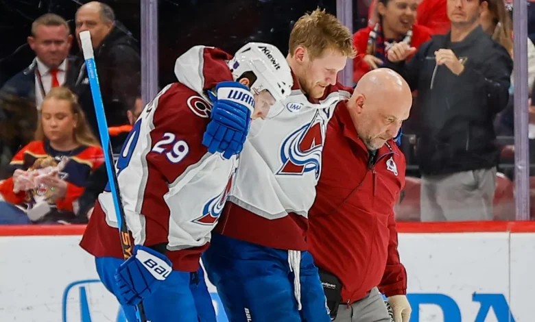 Landeskog out ‘some weeks’ for Avalanche with upper-body injury, status for Olympics unclear