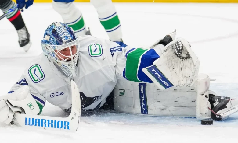 Lankinen makes 37 saves, Canucks edge Kraken in shootout