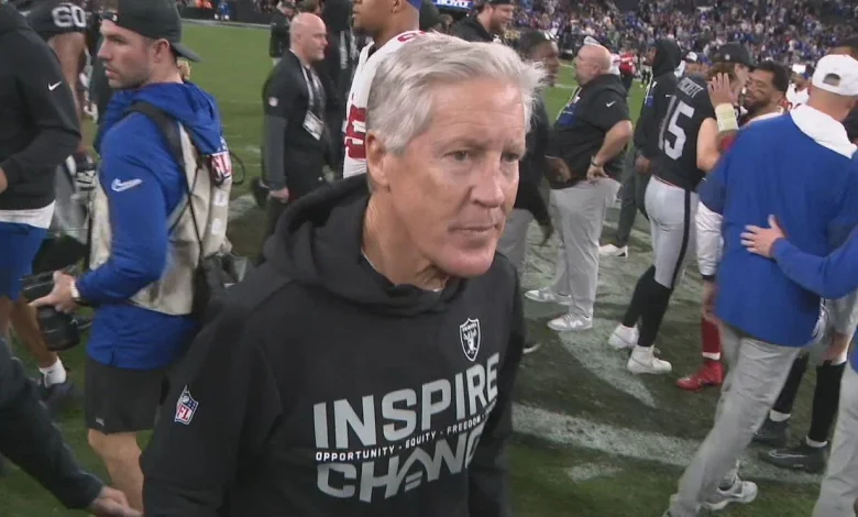 Las Vegas Raiders fire Pete Carroll after one season with league-worst record