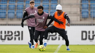 Last training session before Betis game