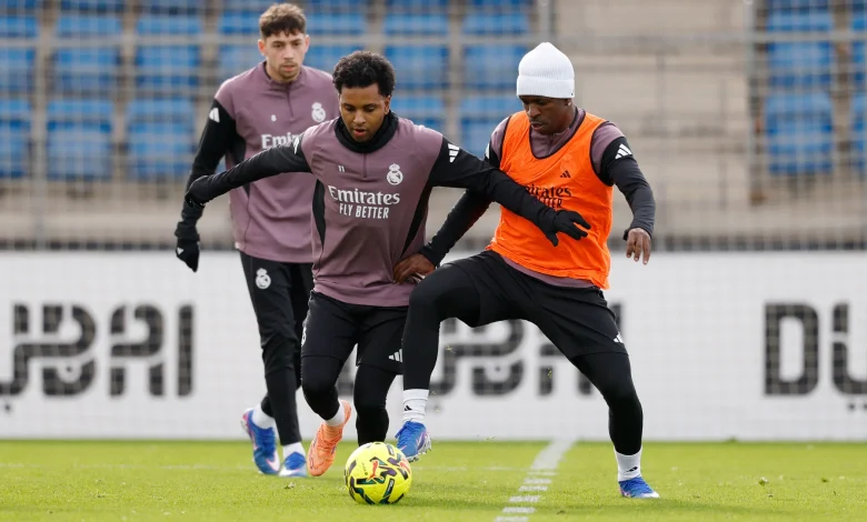 Last training session before Betis game