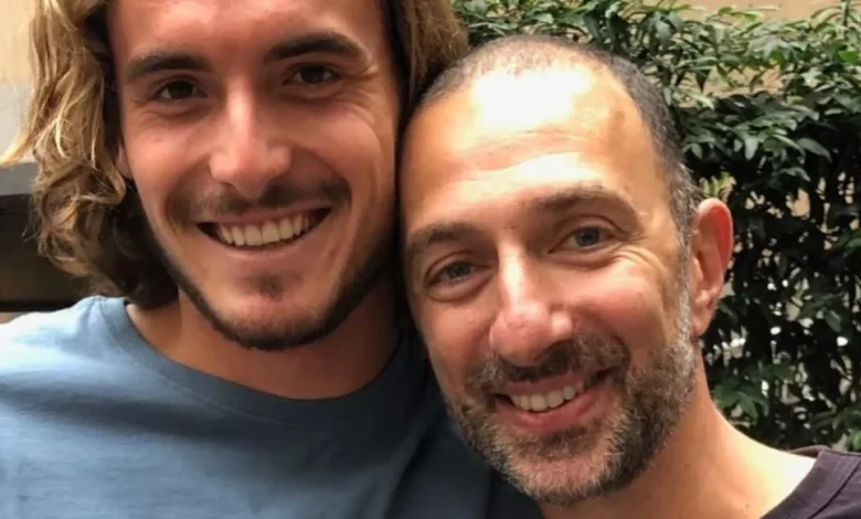 Lazaros Papasavas: Who is the new Melbourne-based manager of Stefanos Tsitsipas