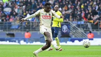 Le défenseur lensois Samson Baidoo forfait pour le match à Marseille