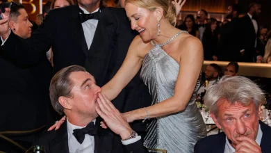 Leonardo DiCaprio Chatted With Teyana Taylor in Globes Clip