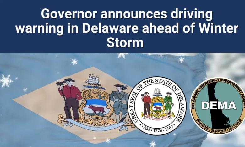 Level 1 Driving Warning Statewide at Midnight