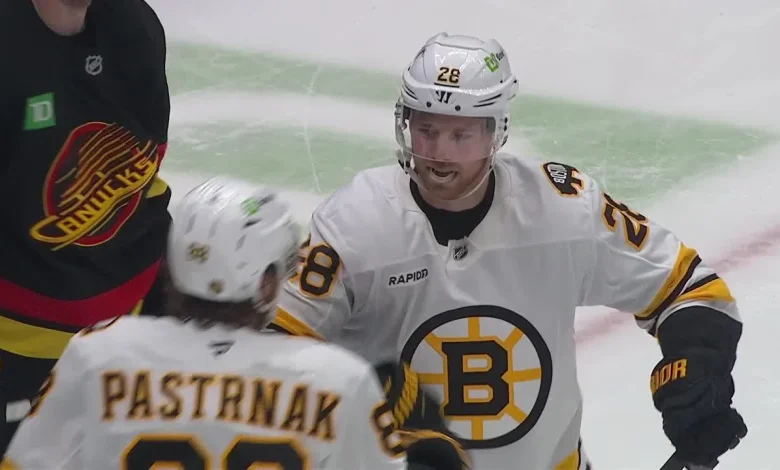 Lindholm Regains Bruins Lead