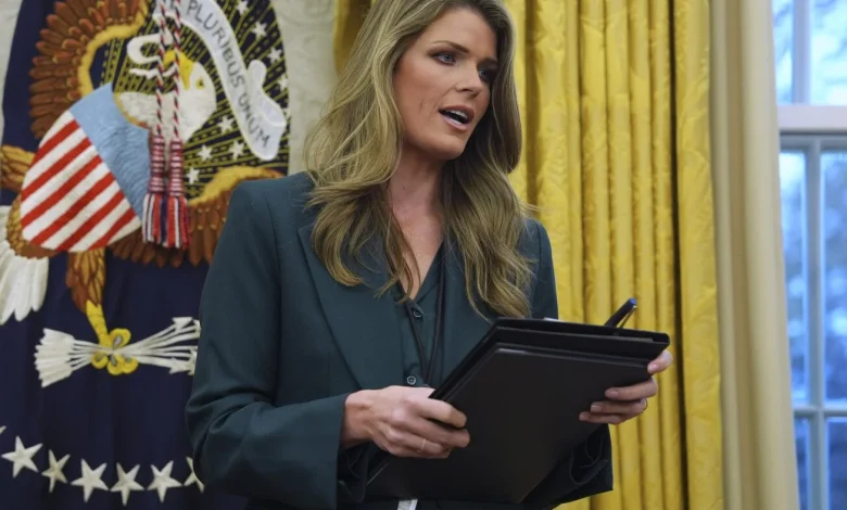 Lindsey Halligan leaves DOJ post after failed Comey, James cases : NPR