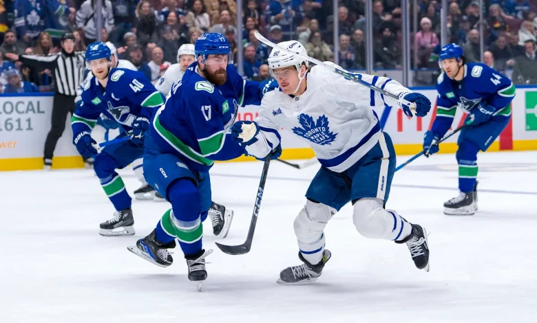 Lineup Notes: Öhgren Gets Promoted As Canucks Battle The Maple Leafs