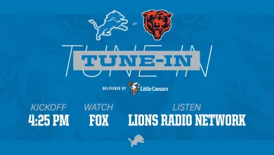 Lions at Bears: How to watch, listen and follow - Detroit Lions
